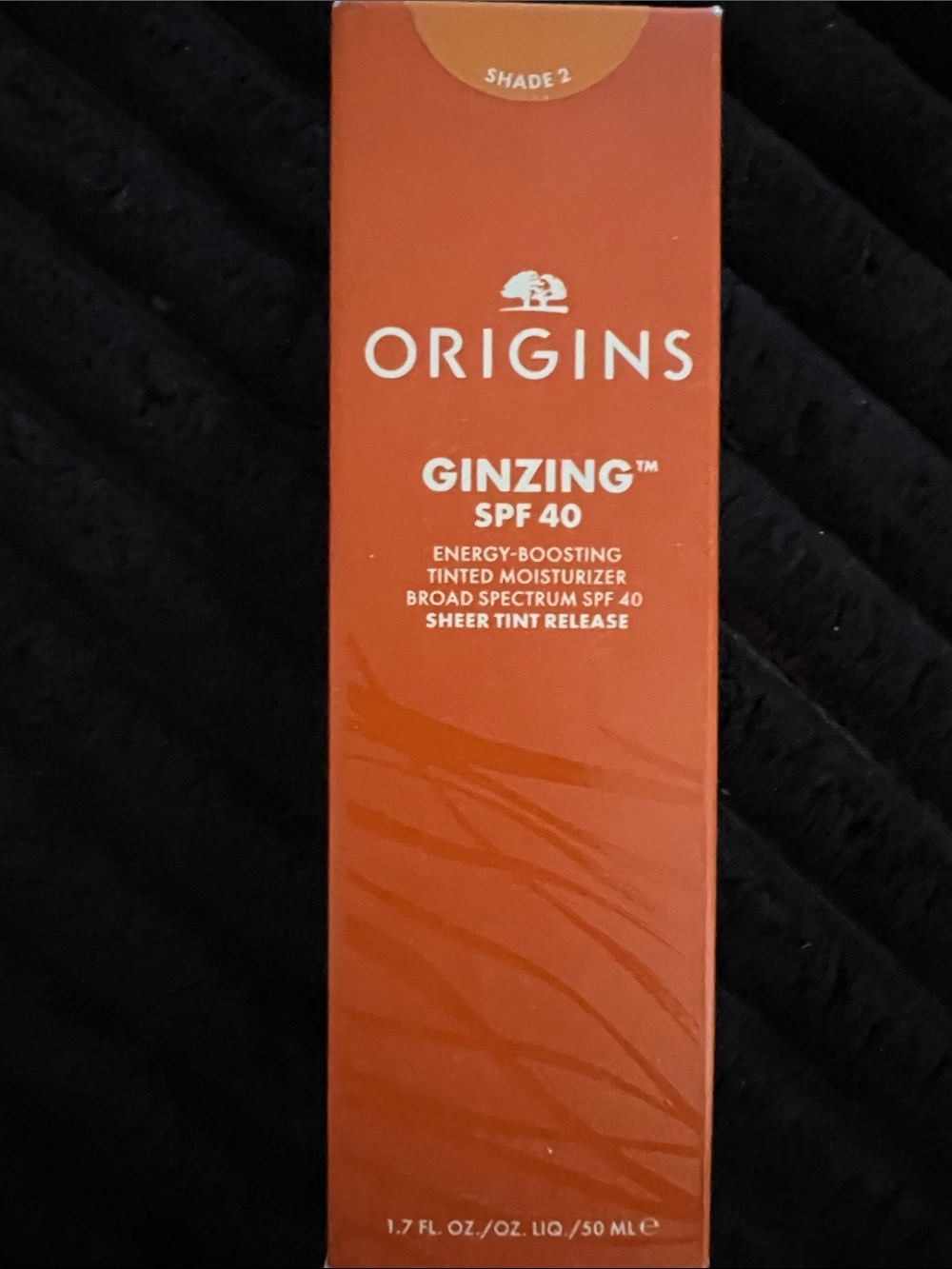 Origins GinZing SPF 40 Tinted Moisturizer — Orange Packaging
